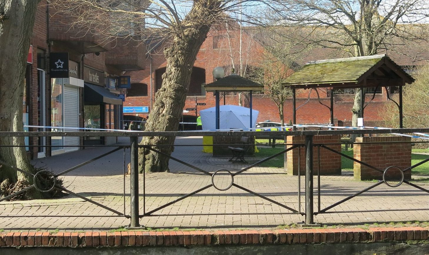 forensic_tent_at_the_maltings_salisbury
