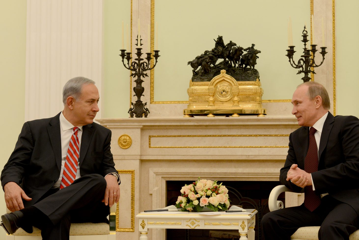 נתניהו בביקור במוסקבה
