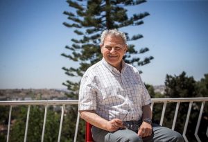 פרופ' אפרים ענבר. "צריך לשמור על ירושלים רבתי שלמה וזה כולל בנייה ב־E1 // צילום: אורן בן חקון