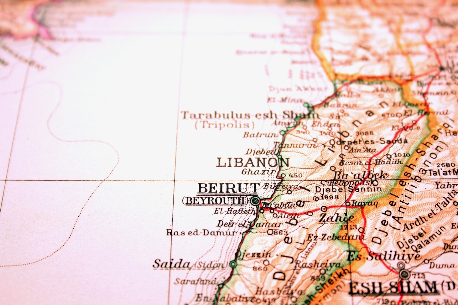 Beirut Lebanon the way we looked at it in 1949.