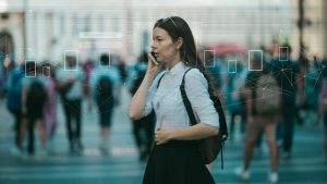 Facial Recognition And Search And Surveillance Of A Person In Th