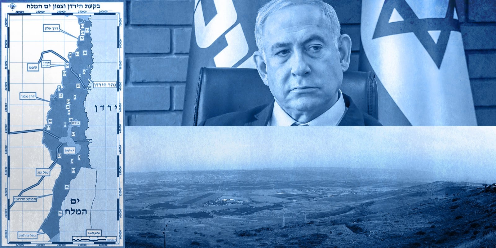 Benjamin Netanyahu and the Jordan River Plan
