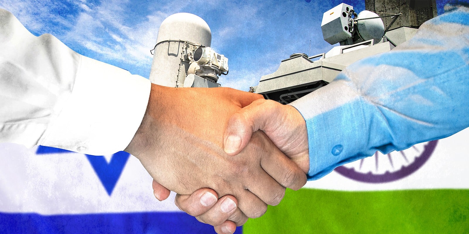 India Israel Arms Trade Illustration