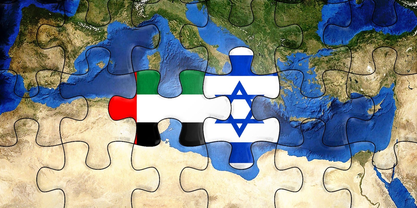 Israel-UAE-Mediterranean-Puzzle-Illustration