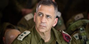 Aviv Kochavi Chief of General Staff of the IDF, in uniform