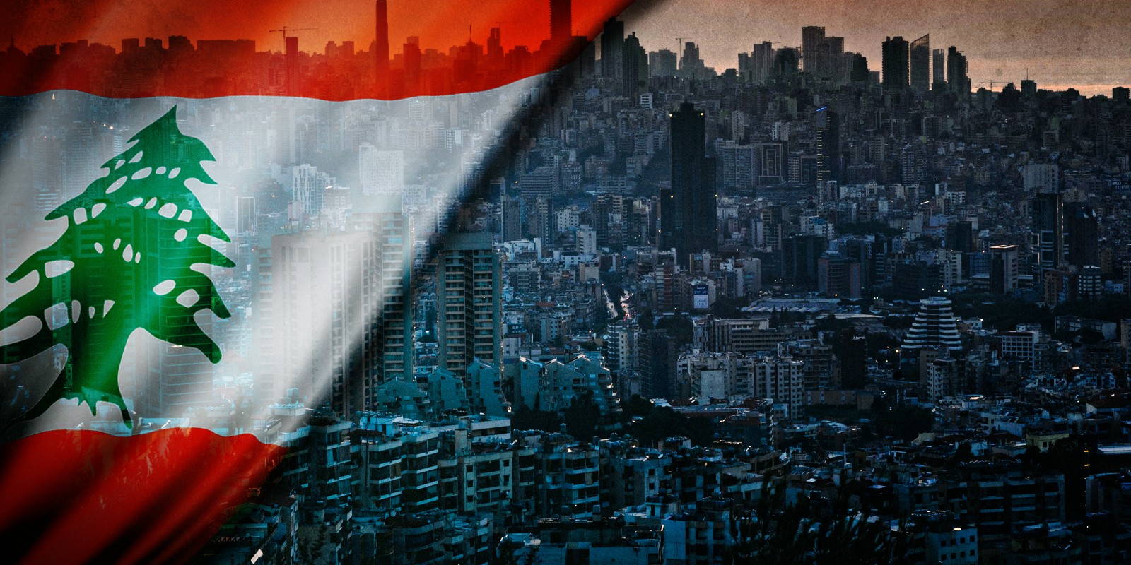 beirut and lebanon flag