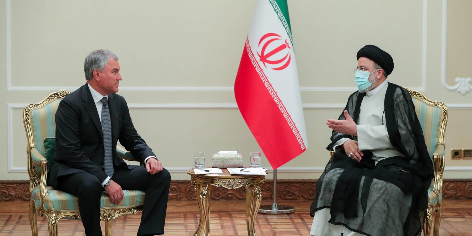 Vyacheslav Volodin attended the inauguration of Ebrahim Raisi