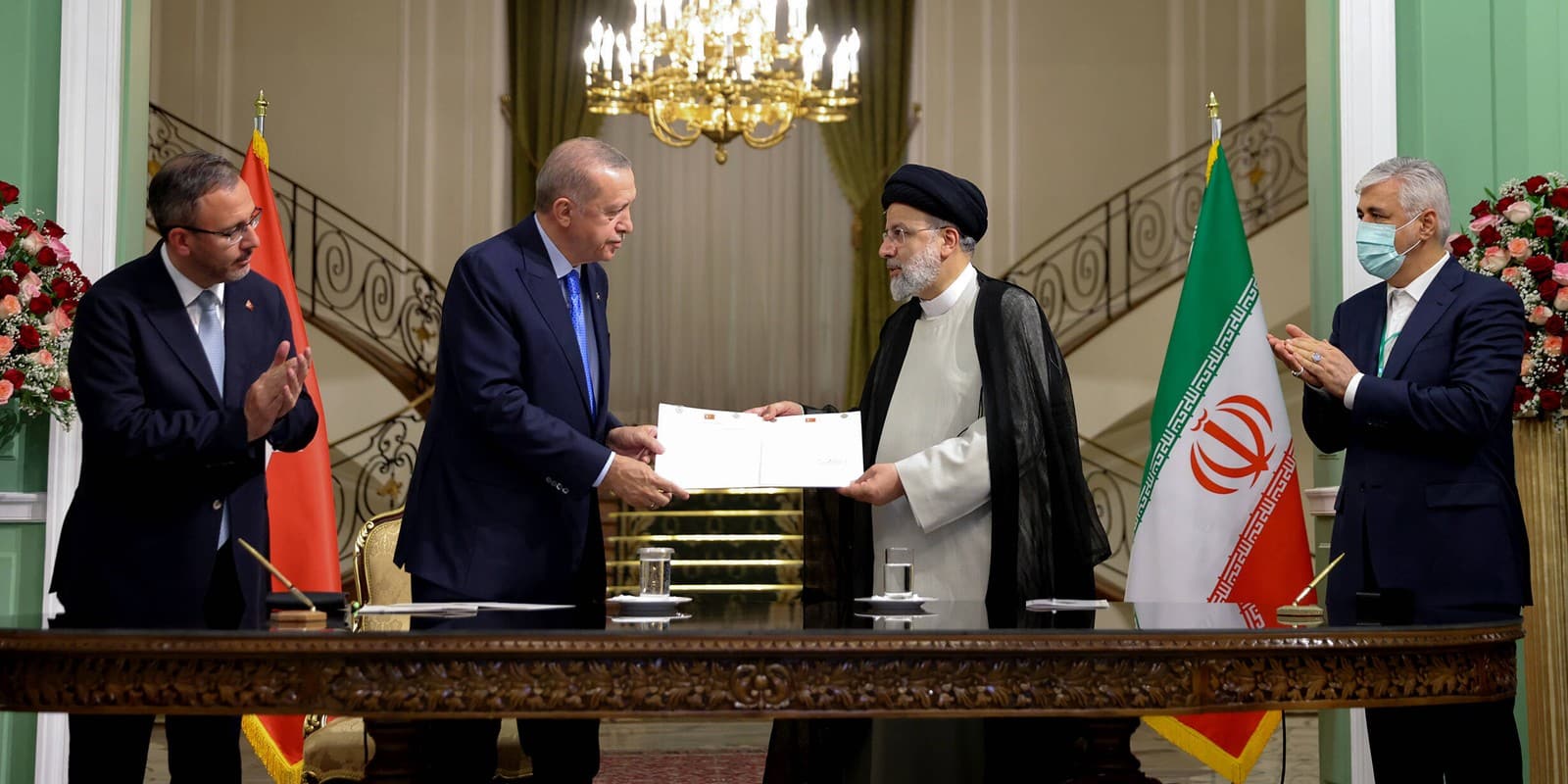 Iranian President Raisi and Turkish President Erdogan