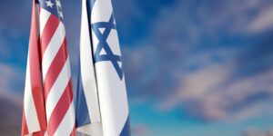 UA and Israel flags