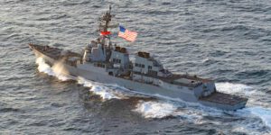 US Navy ship