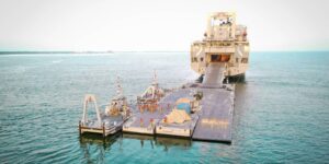 US Floating pier