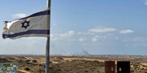 The Israeli army troops strike in the northern part of the Gaza Strip in Jabalia