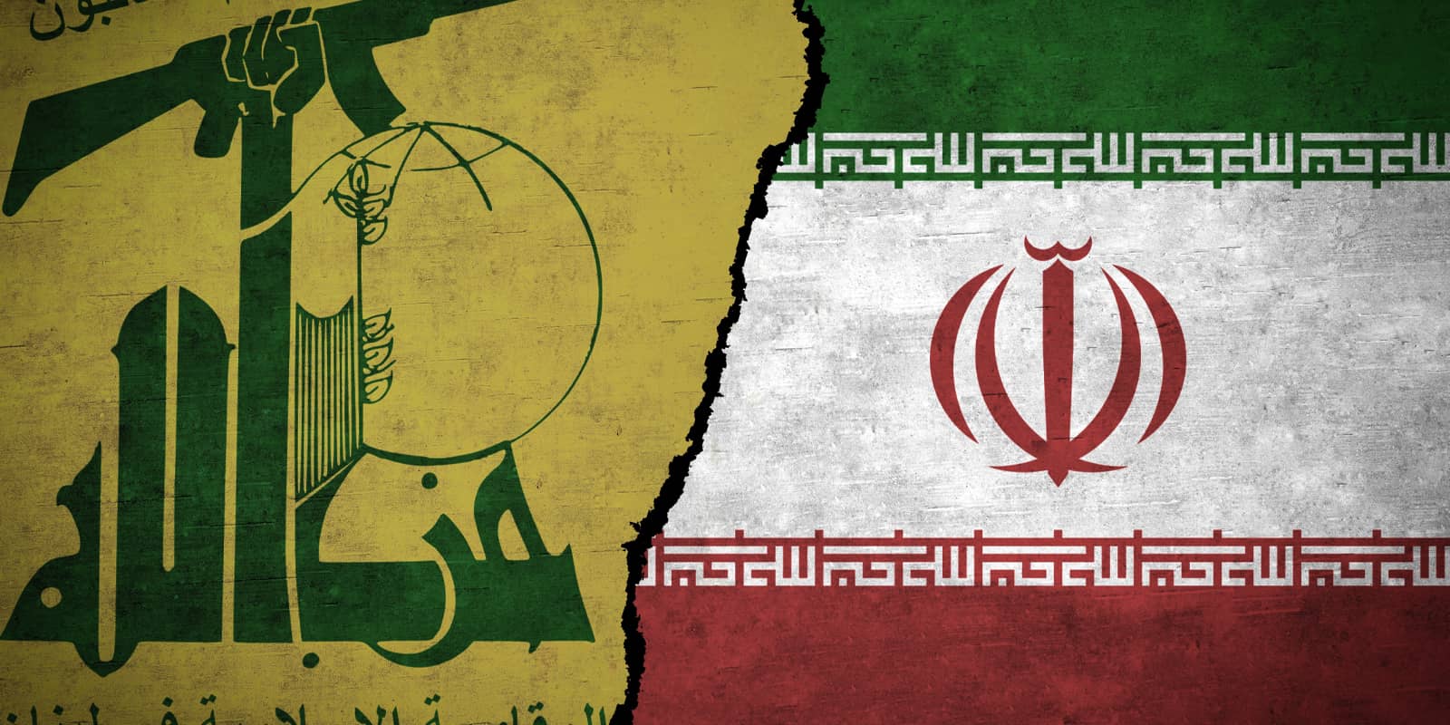 Iran Hezbollah flags